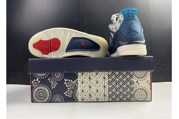 4 Jordan Air Retro Sashiko CW0898-400 CW0898-400 SE 0728